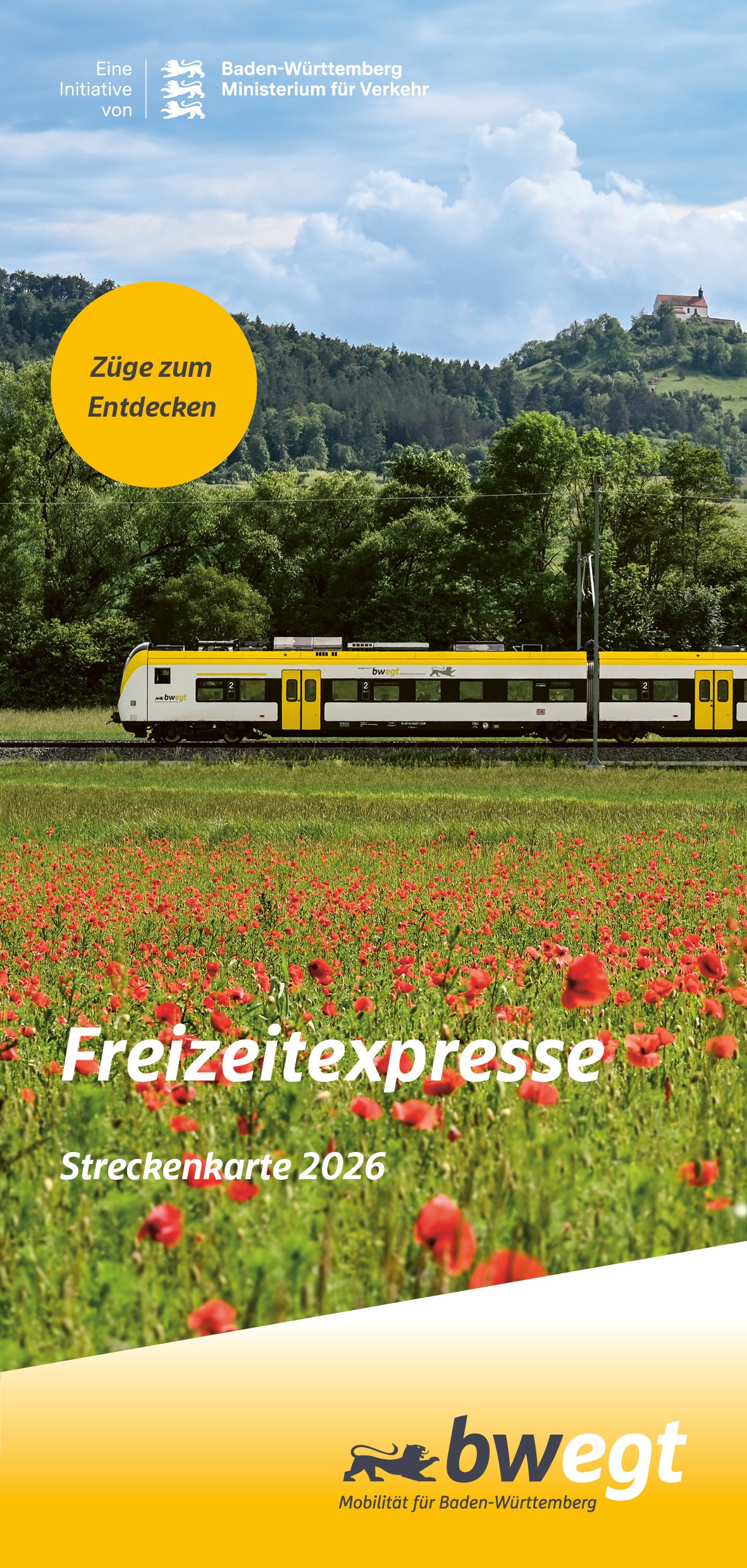 Streckenkarte Freizeitexpresse