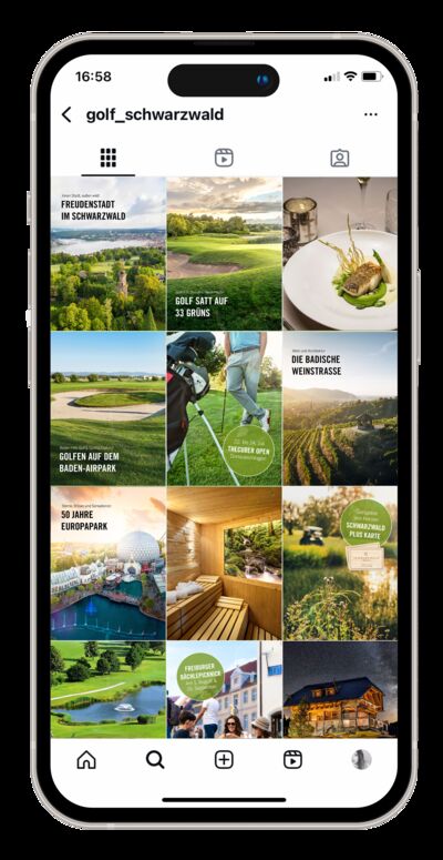 Instagram Golf Schwarzwald