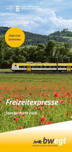 Streckenkarte Freizeitexpresse
