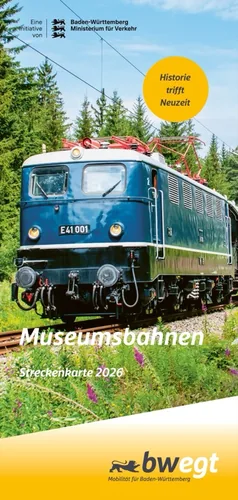 Streckenkarte Museumsbahnen